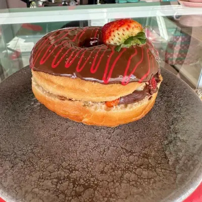 Morango com Chocolate Preto
